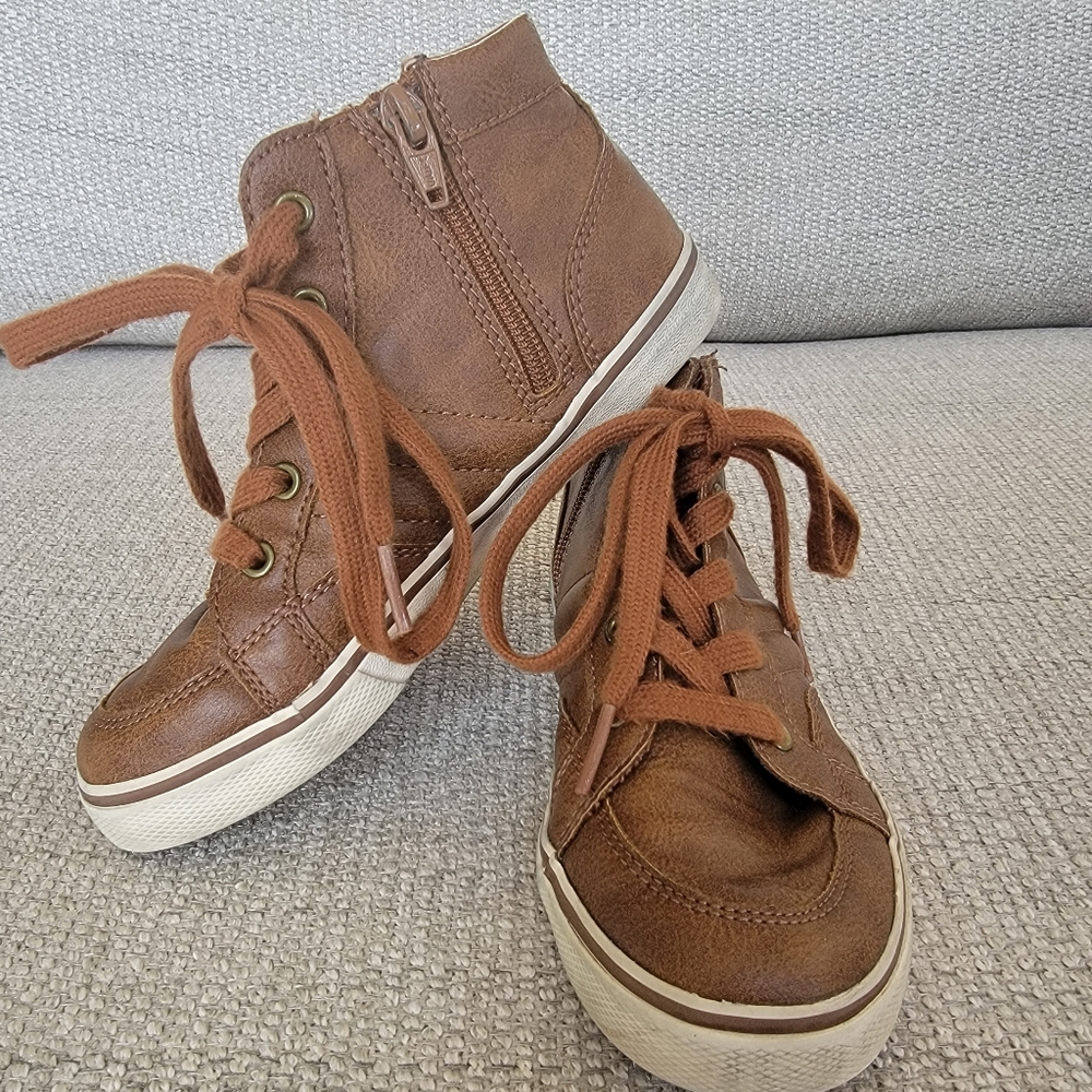 Brown boots - boys